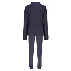 Zip-treningsdress med høy krage og perlelogo