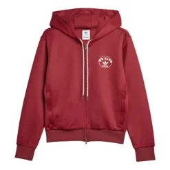 Zip-Up Sweatshirt med Retrostil