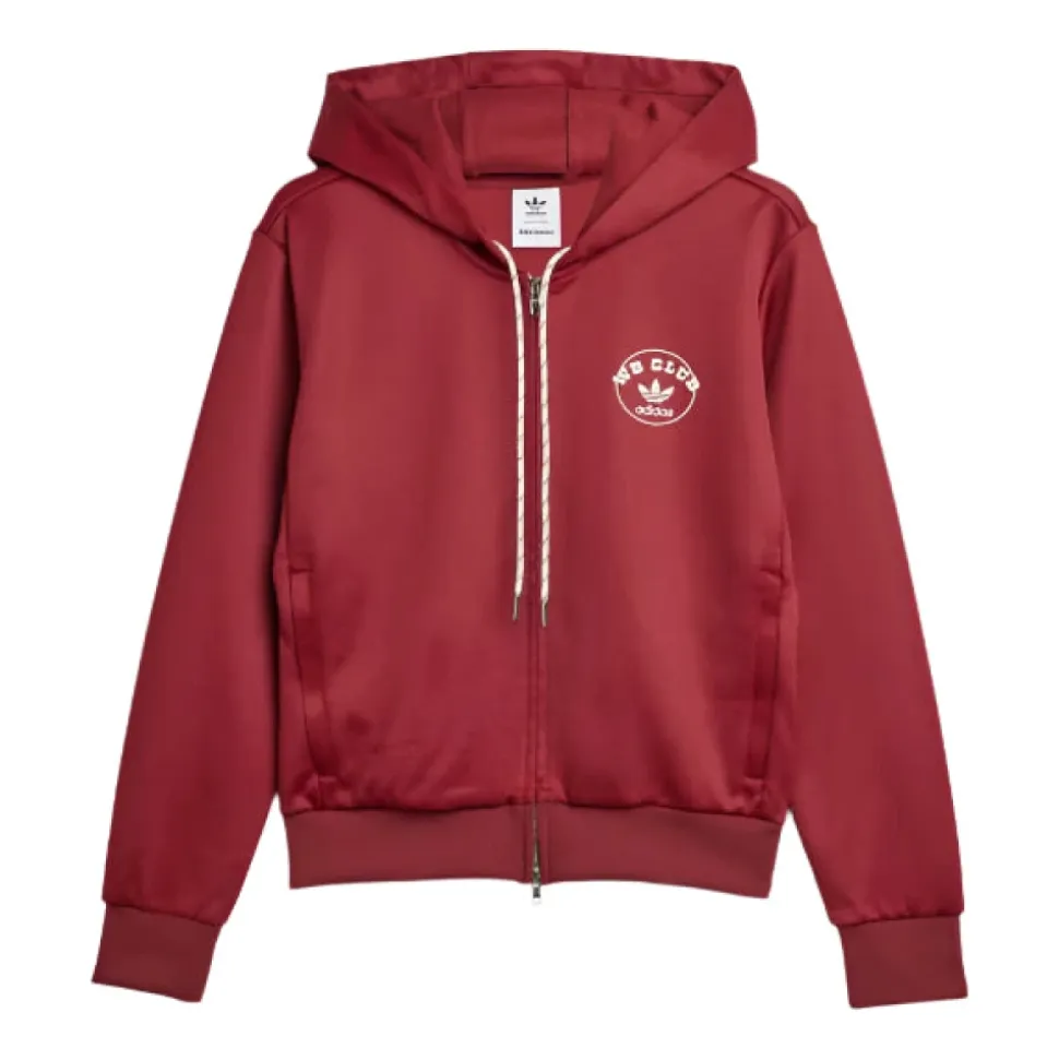 Zip-Up Sweatshirt med Retrostil